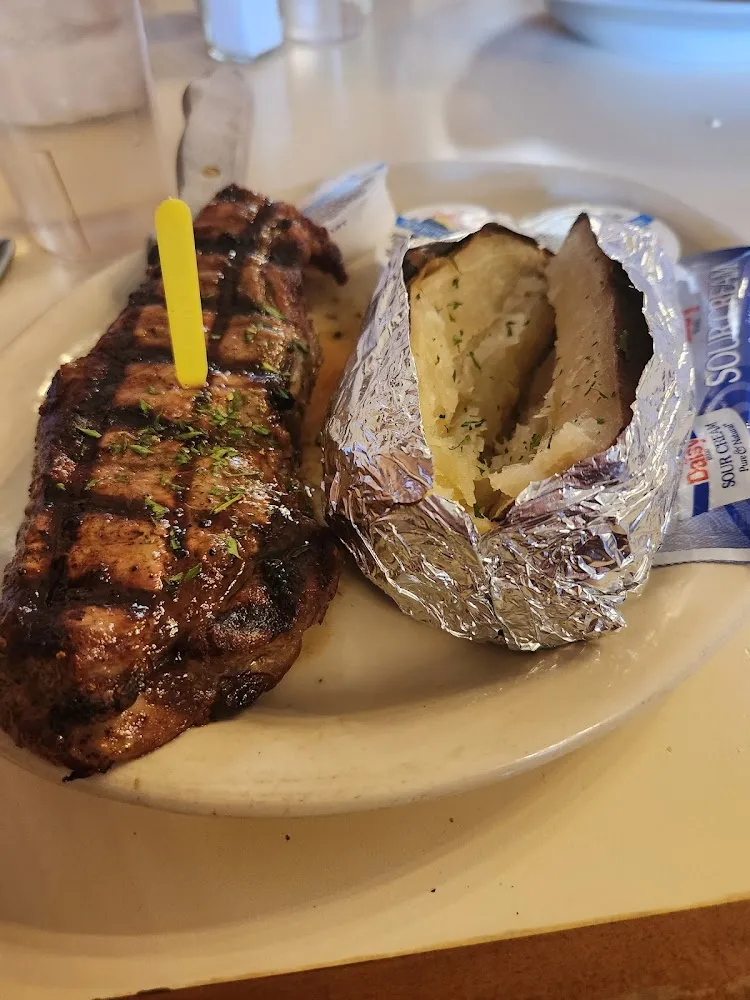 KC Strip Steak Dinner